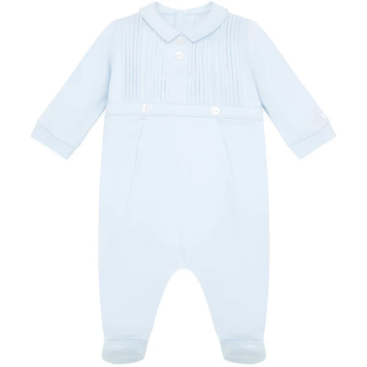 Emile Et Rose Boys Blue Babygrow (Jimmy) SS25