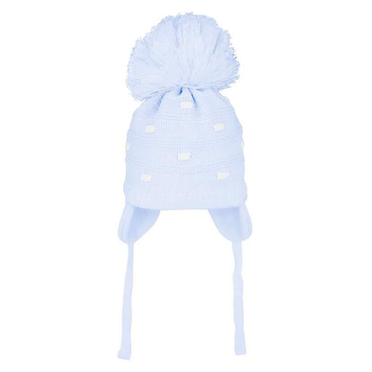 P&Co Boys Blue Pom Hat Kylo