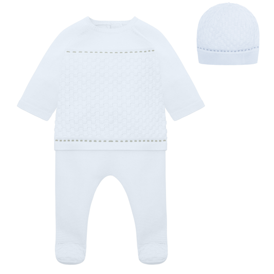 Emile Et Rose Boys 3 Piece Knitted Trouser Set Karl AW25