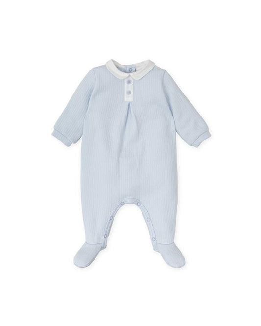 Tutto Piccolo Boys Pleated Babygrow AW24