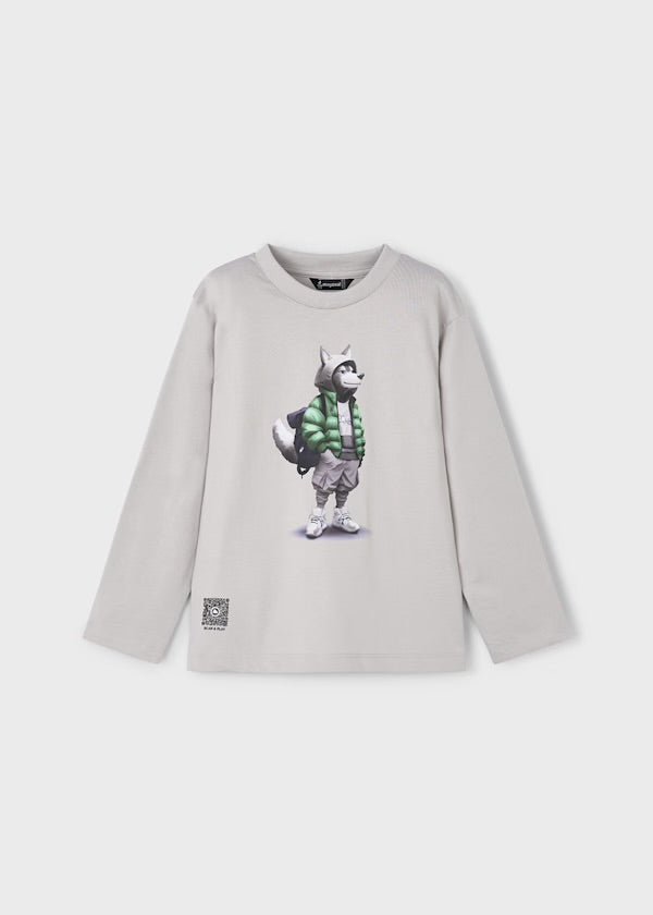 Mayoral Boys Grey Jogger Set AW25