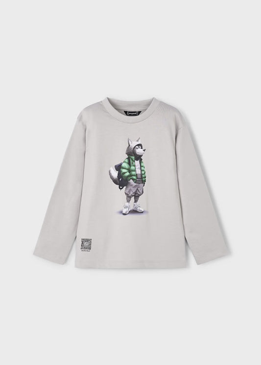 Mayoral Boys Grey Jogger Set AW25