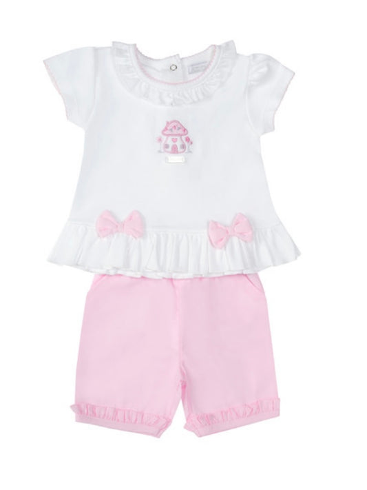 Amore Girls Fairy House Top and Short Set SS24