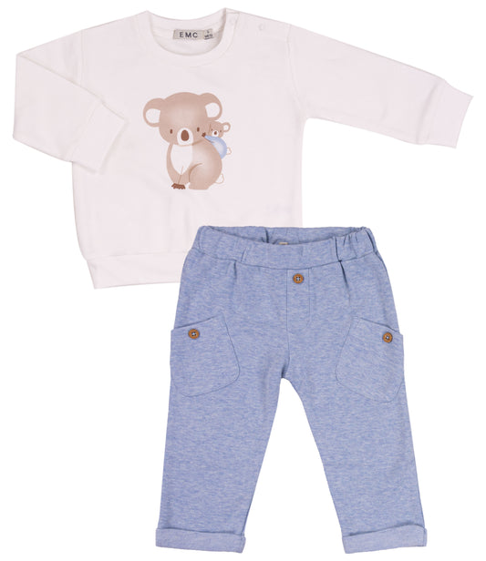 EMC Boys Trouser And Jumper Set Koala AW25