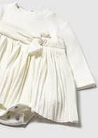 Mayoral Baby Girls Cream Romper AW25