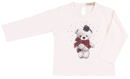 EMC Girls Legging And Top Set Tartan Teddy AW25