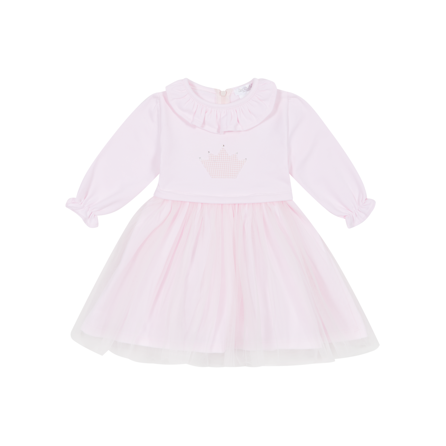 Deolinda Girls Crown Tulle Dress AW24