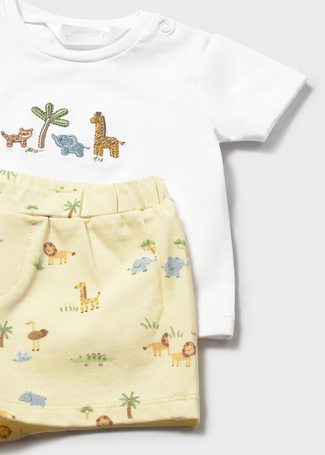 Mayoral Baby 4 Piece Short Set SS26