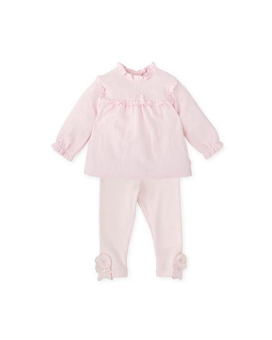 Tutto Piccolo Girls Leggings And Frill Top Set AW25