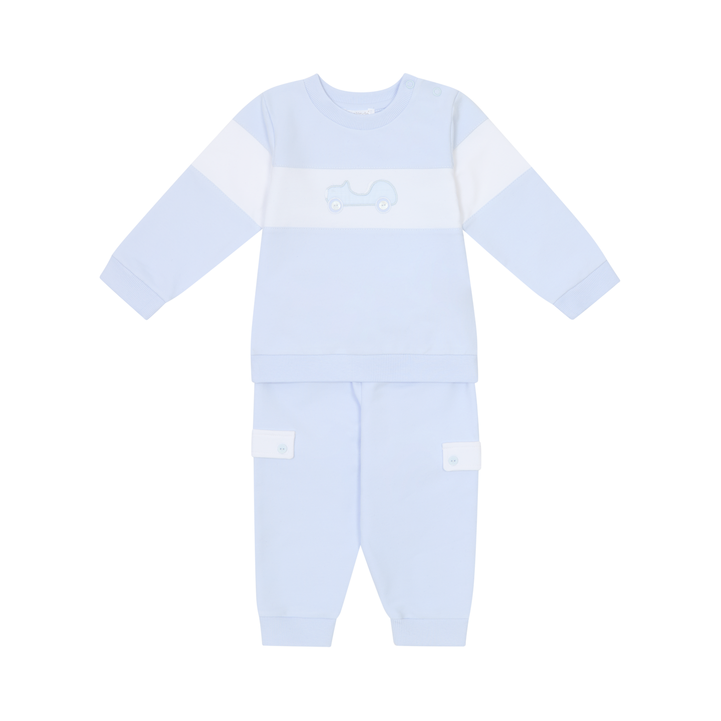 Deolinda Boy Sky Blue Car Tracksuit (Lino) SS25