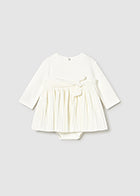 Mayoral Baby Girls Cream Romper AW25