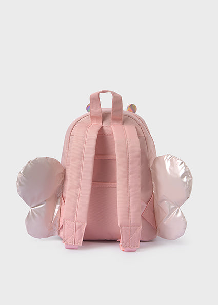 Mayoral Girls Pink/Cream Backpack With Wings SS24