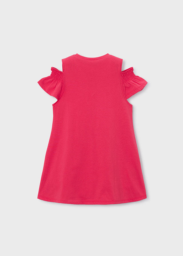 Mayoral Girls Summer Dress With Bag SS26