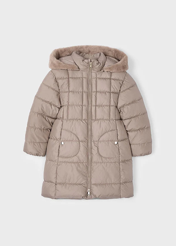 Mayoral Girls Padded Long Jacket AW24