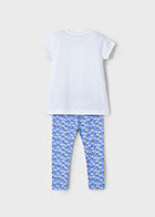 Mayoral Girls Blue Legging Set SS25