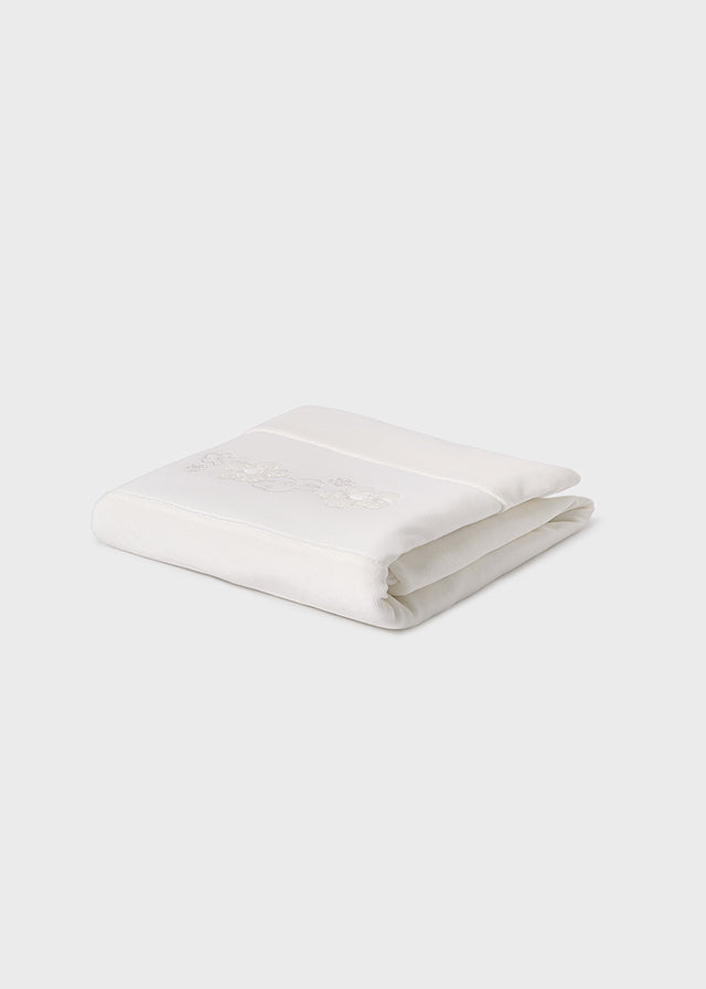 Mayoral Soft Blanket in Pink Or Cream AW25