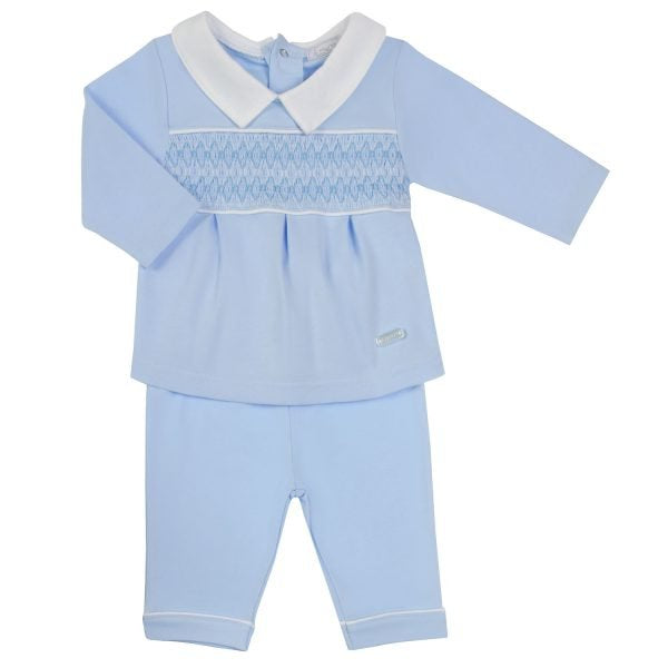 Amore Boys 2 Piece Smocked Trouser Set AW24