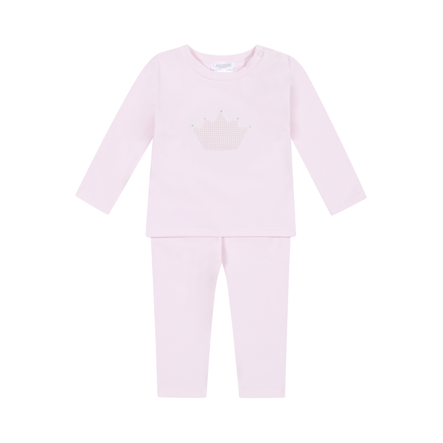 Deolinda Girls Pink Crown Tracksuit AW24