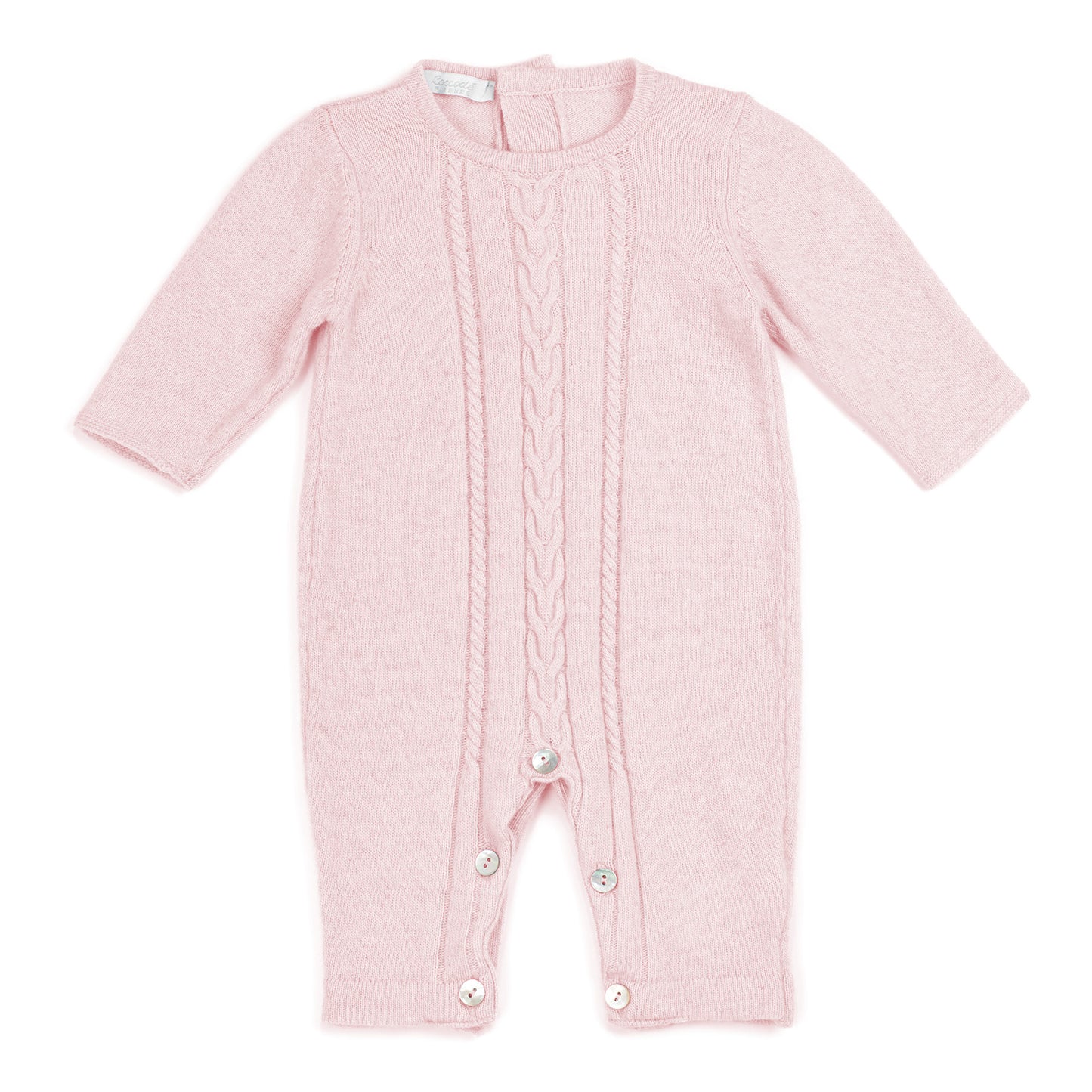 Coccodé Girls Pink Knitted Romper