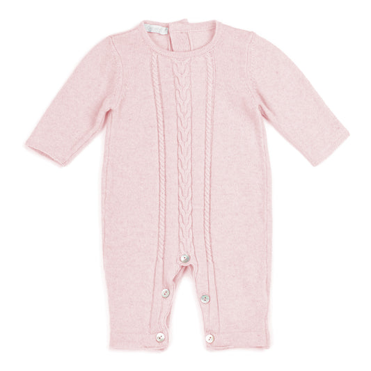 Coccodé Girls Pink Knitted Romper