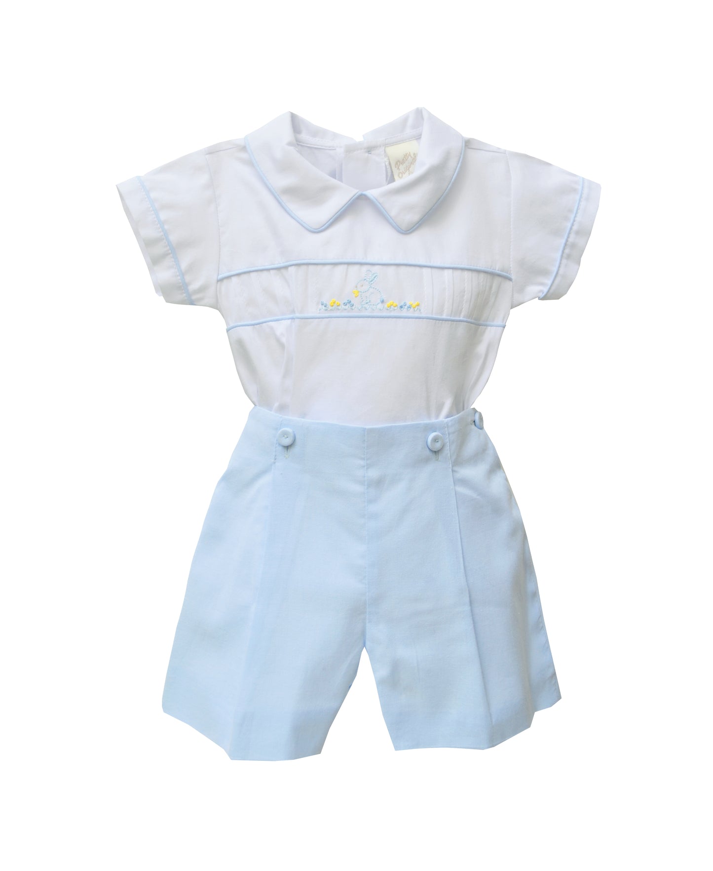 Pretty Originals Boys 2 Piece Shorts And Shirt Set SS24