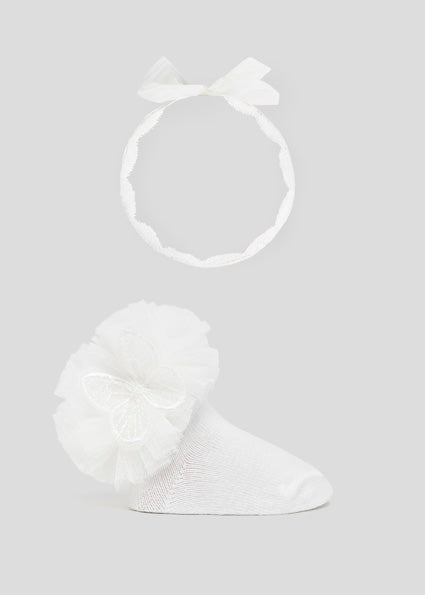 Mayoral Tutu Socks and Lace Hairband WAS £12 NOW £6