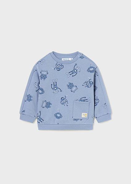 Mayoral Boys Printer Jumper & Trouser Set AW24