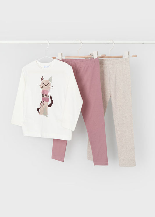 Mayoral Girls Legging Set AW24