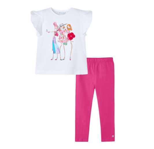 Mayoral Girls Legging Set SS25
