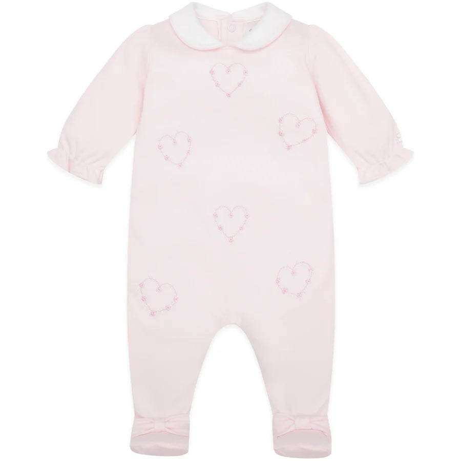 Emile Et Rose Girls Heart Babygrow SS25 Jenna