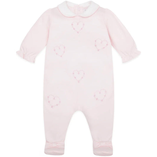 Emile Et Rose Girls Heart Babygrow SS25 Jenna