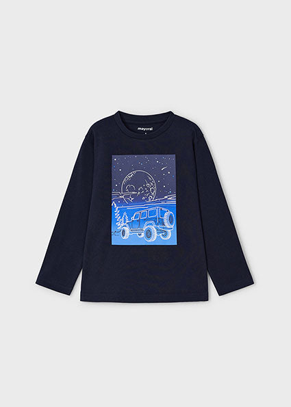 Mayoral Boys Long Sleeve T Shirt AW24