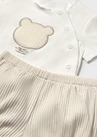 Mayoral Boys Beige Jam Pant Set SS25