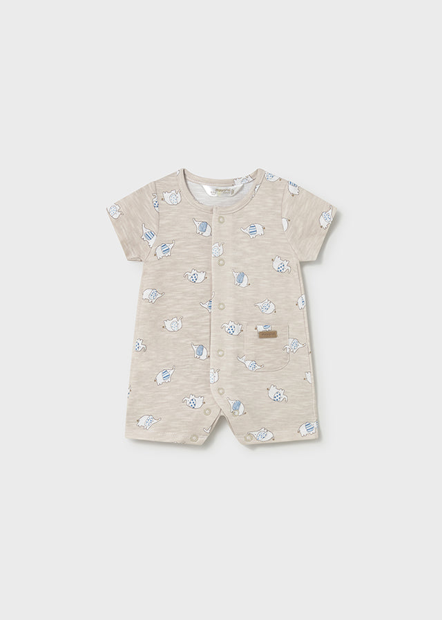 Mayoral Baby Beige Elephant Shortie SS26