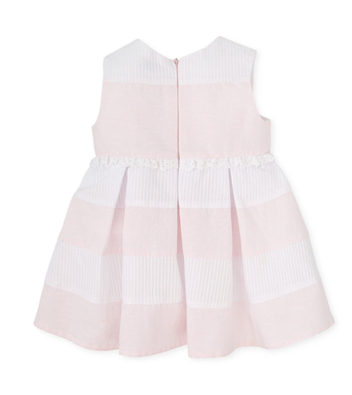 Tutto Piccolo Girls Pink Dress SS24
