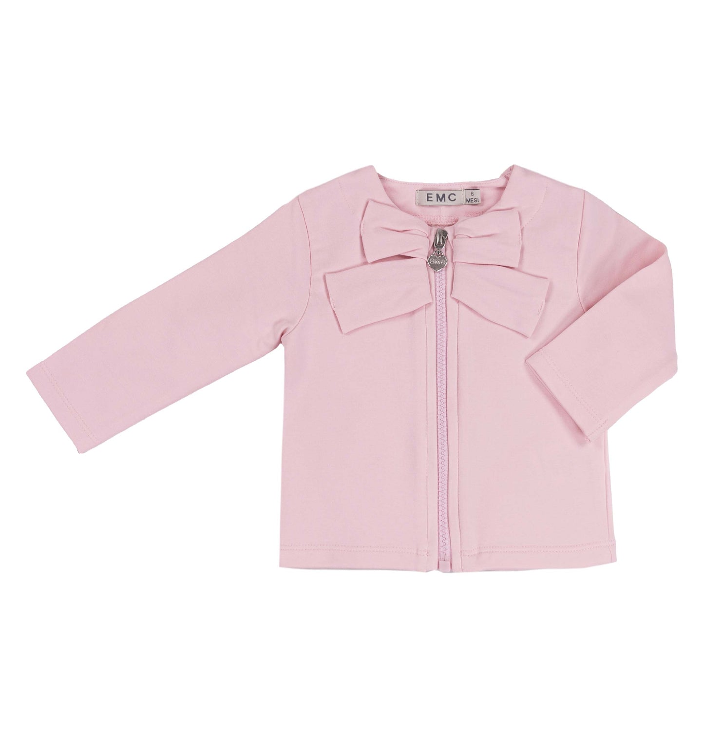 EMC Girls Pink Zipper SS25 (Matching Short Set Available)