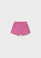 Mayoral Girls T-Shirt And Pink/Gold Short Set SS25