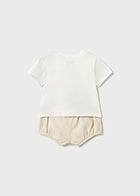 Mayoral Boys Beige Jam Pant Set SS25