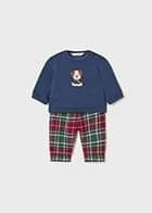 Mayoral Boys Tartan Trouser Set AW