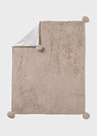 Mayoral Soft Blanket With Pom Detail AW25