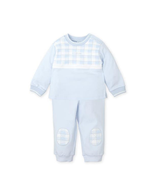 Tutto Piccolo Boys Check 2 Piece Tracksuit AW24