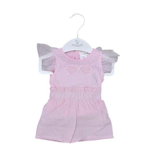 Deolinda Girls Heart Short Set SS25