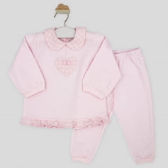 Rapife Girls 2 Piece Pink Heart Set AW24