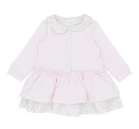 Pastels & Co Girls Pink Dress Suki AW24