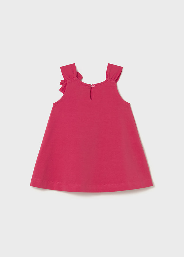 Mayoral Girls Summer Dress in Coral SS26
