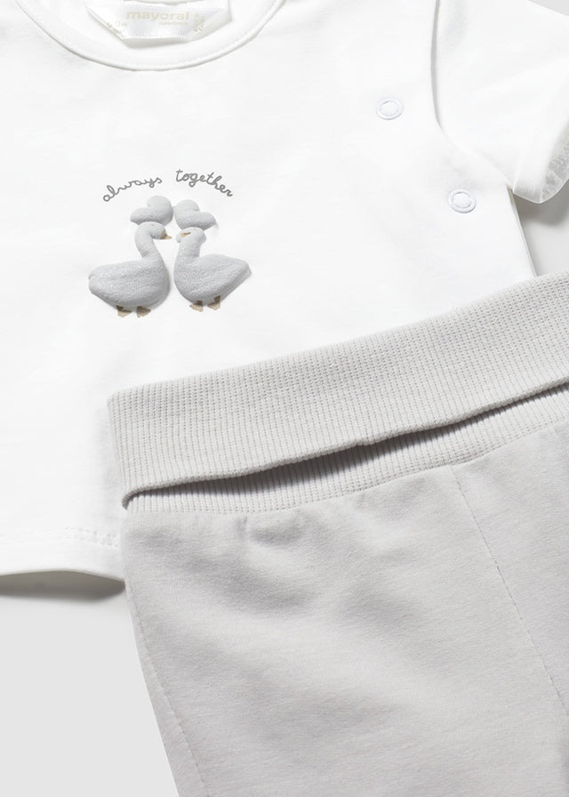 Mayoral Baby 3 Piece Suit Love You Range SS26