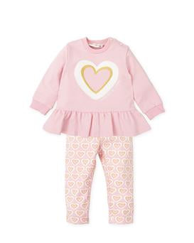 Agatha Ruiz De La Prada Pink Heart Legging Set AW24