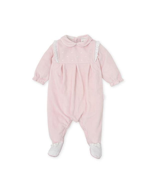 Tutto Piccolo Girls Velour Babygrow AW24