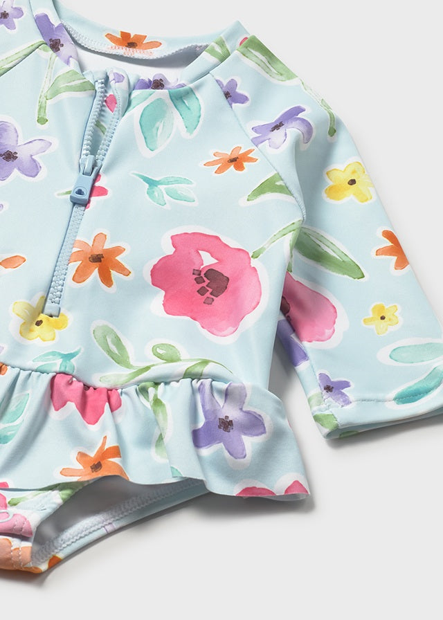 Mayoral Girls Long Sleeve Swimwear Set SS26