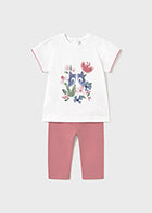 Mayoral Girls Rose Pink Legging Set SS25